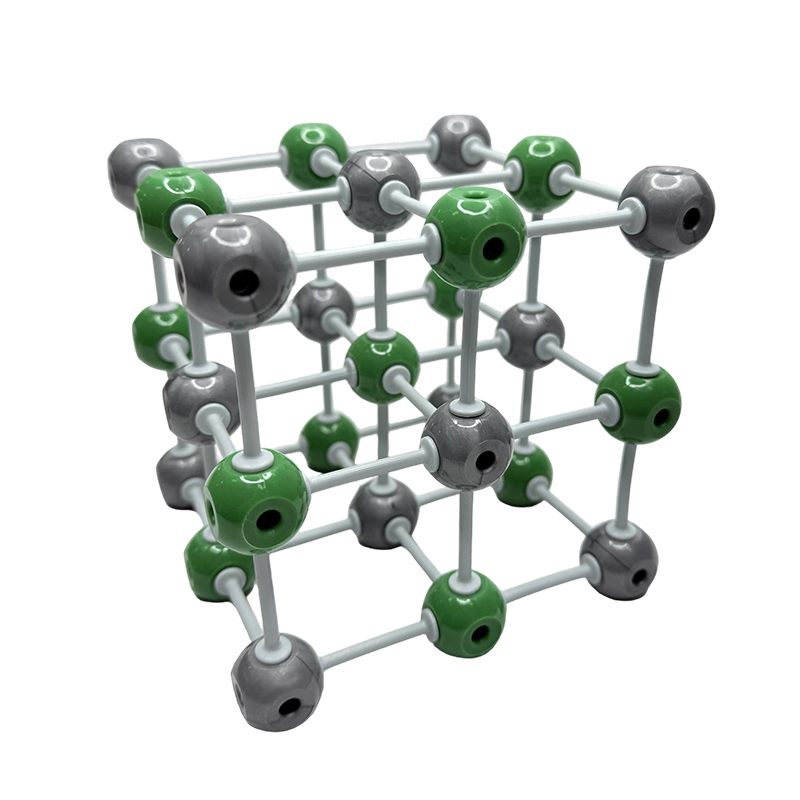 Instrumento sa pagtuturo ng kimika sa gitnang paaralan ng modelo ng pagtuturo ng kimika ng sodium chloride crystal structure model