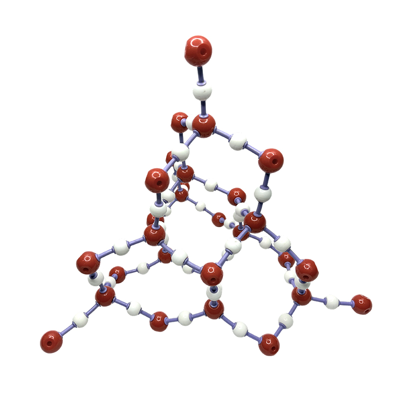 Chemistry teaching experiment equipment modelo ng silica crystal structure para sa pagtuturo ng guro