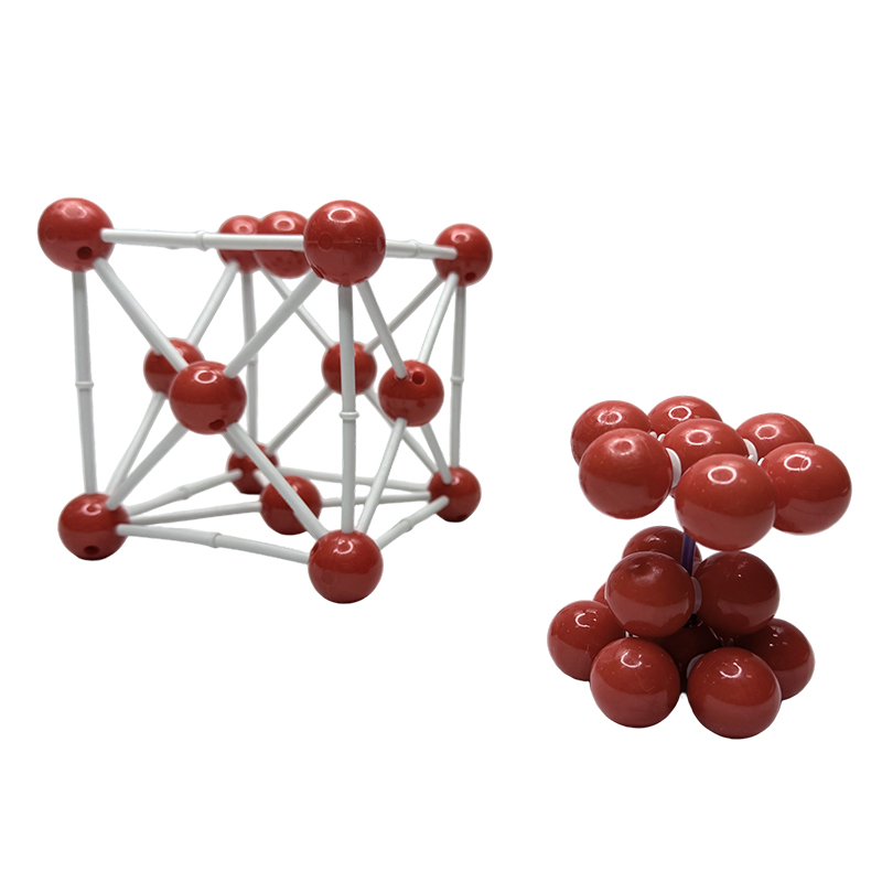 Metal crystalloid molecular structure model ang metallic crystal na modelo ng metal