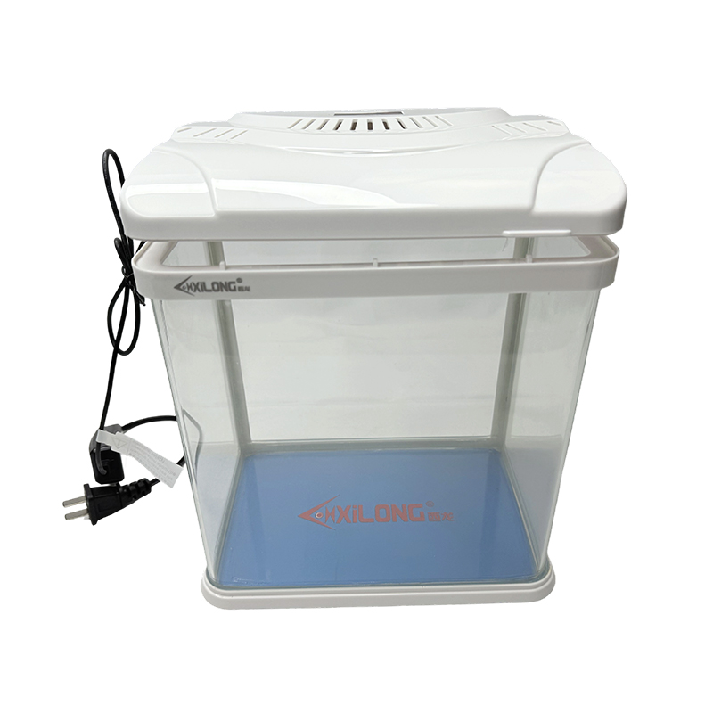 Fish tank ultra-transparent glass maliit na aquarium