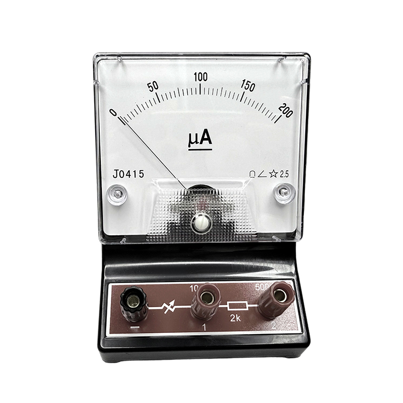 Mga instrumento sa pagtuturo pisikal na electrical circuit na kagamitan sa eksperimento DC microammeter 200uA 