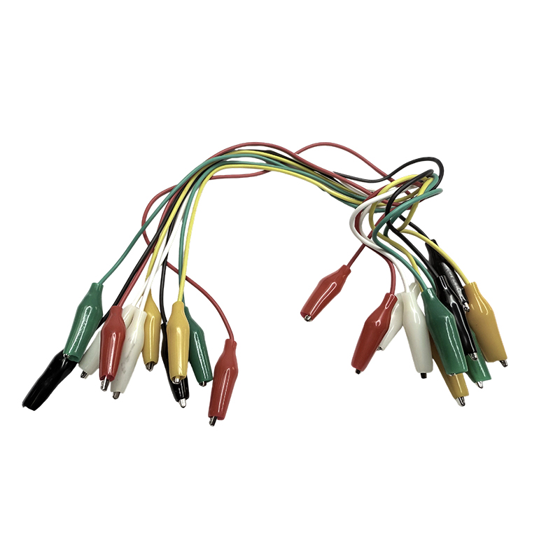 Pagsubok ng kagamitan sa pagtuturo sa connecting wire para sa laboratoryo ng electric crocodile clip wire