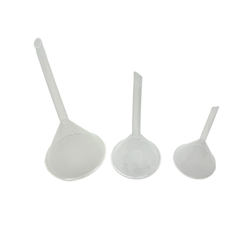 Plastik na funnel ng laboratoryo  