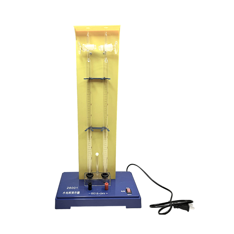 Hydrolyzate tester water electrolysis demonstrator device para sa pagtuturo