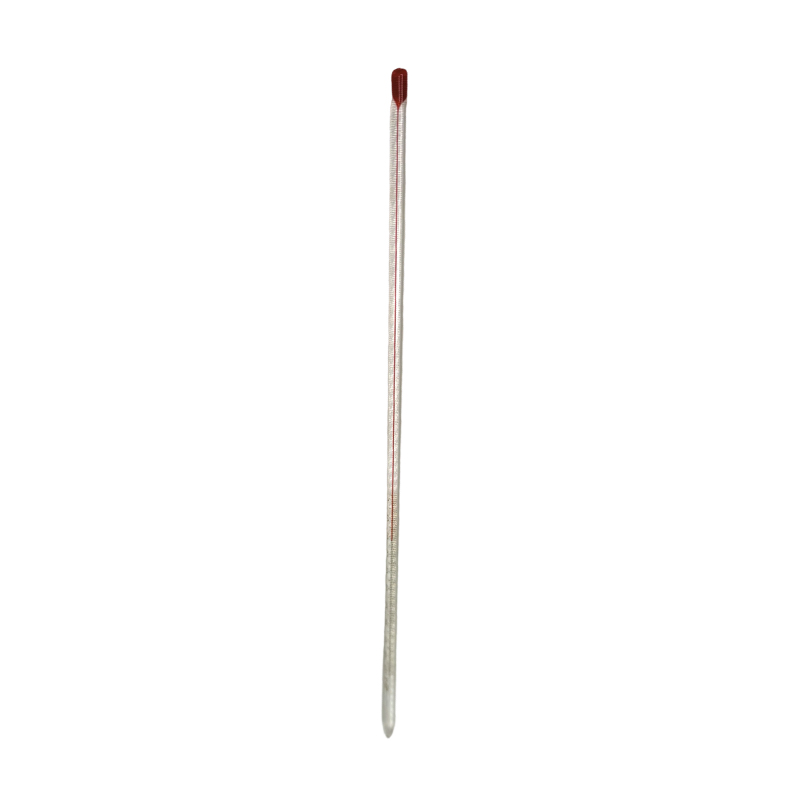 Mga kagamitan sa pagtuturo sa laboratoryo pulang likidong thermometer