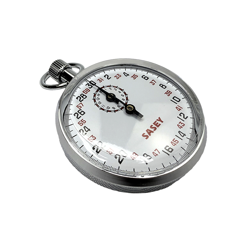 Mechanical stopwatch metal stopwatch timer na may function na pause 0.1S / physics / laboratory instruments