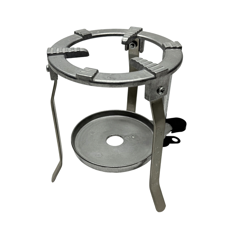 Lab tripod support stand lab bunsen burner tripod cast iron support stand na may tray