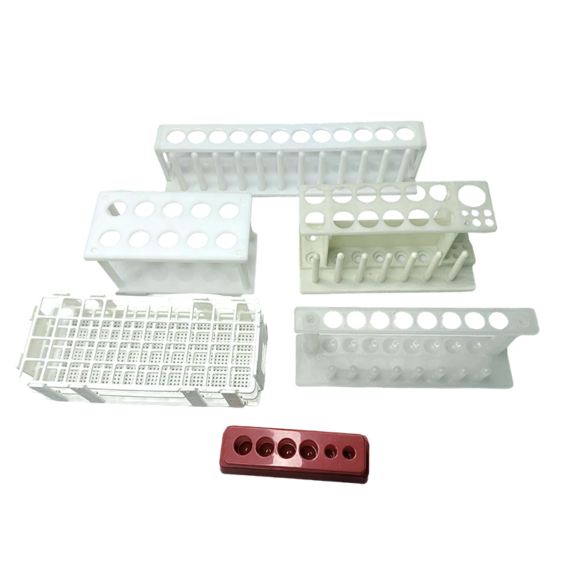 Plastic test tube holder para sa mga gamit sa laboratoryo 