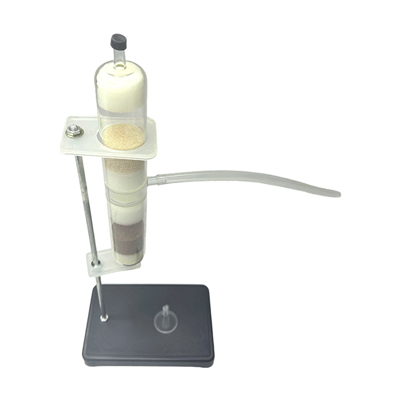 Pagpapakita ng ion exchange experimental apparatus