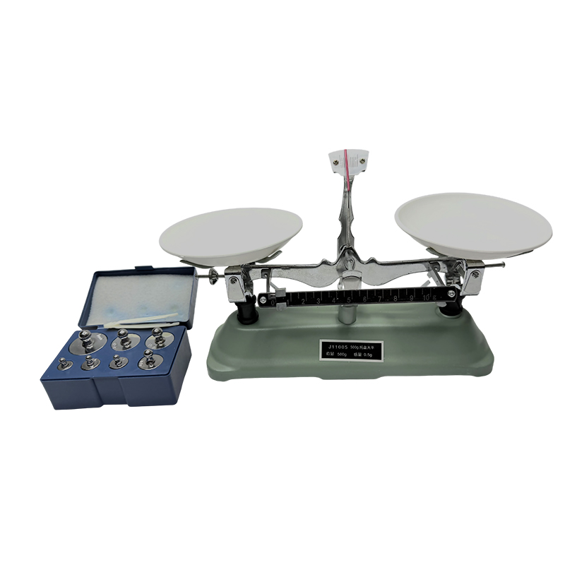 Manu-manong pagtimbang ng balanse 500g mataas na katumpakan lab counter table balanse timbang physics kagamitan sa pagtuturo