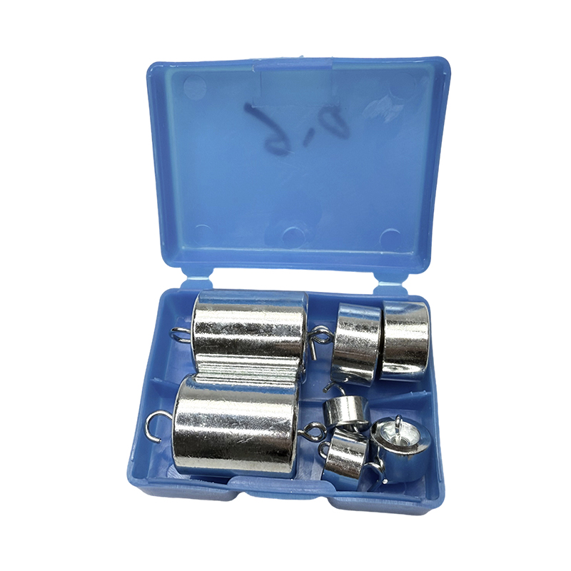 Educational hooked weight set （200g*2、50g*2、20g*2、10g*1）/school physics lab instrument science experiment at teaching kit