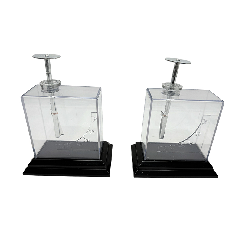 Foil electroscope para sa mga mag-aaral , pisikal at electronic na instrumento sa pagtuturo electrometer/school physics lab instrument science experiment at teaching kit foil electroscope physical electrostatic electroscope