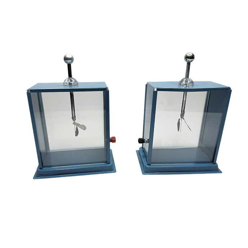 Foil electroscope para sa mga guro, pisikal at electronic na instrumento sa pagtuturo electrometer/school physics lab instrument science experiment at teaching kit foil electroscope physical electrostatic electroscope