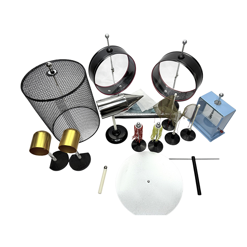 Laboratory electrostatic experiment kit, physics learning aid