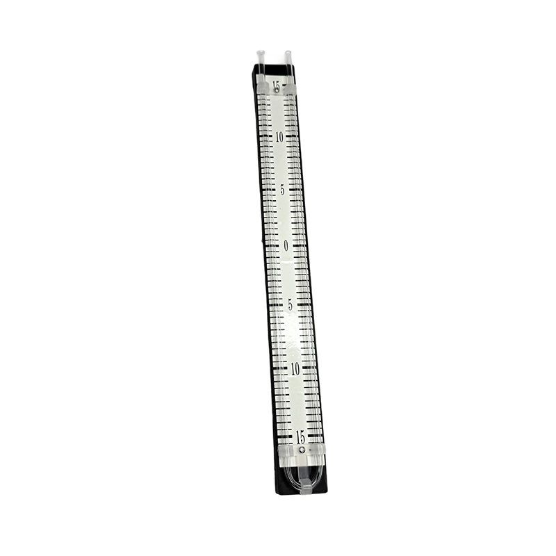 U-tube manometer 150-0-150 mm gamit ang pulang fluid gauge school physics laboratory instruments