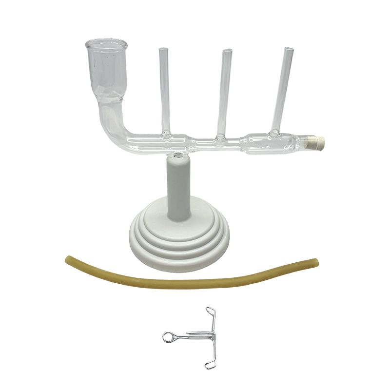 Fluid velocity at pressure demonstrator/physics/laboratory instruments 
