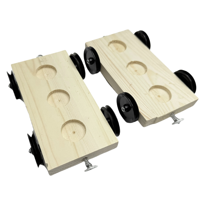 Physics dynamic cart apparatus para sa eksperimento（wooden）)
