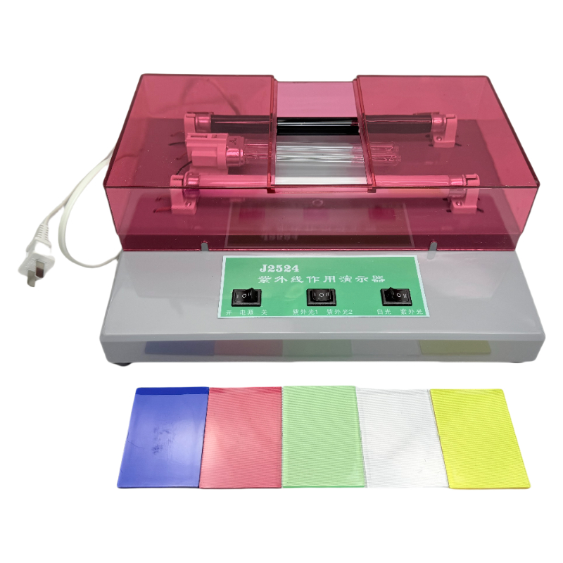 Ultraviolet effect demonstrator para sa optika